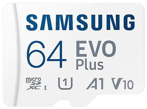 Samsung Evo Plus memorijska kartica microSD, 64 GB (MB-MC64KA/EU)