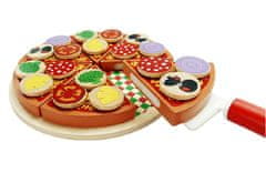 Aga4Kids Drvena pizza za rezanje