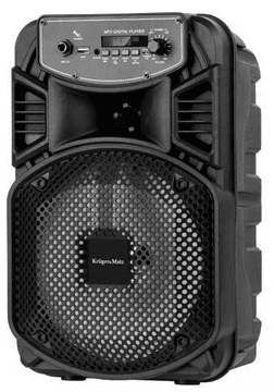 Krüger&Matz Kruger -Matz Bluetooth 4.1 Prijenosni zvučnik, USB - MP3, Karaoke ,, FM, Microphone, TWS