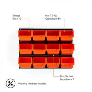 VonHaus 15-dijelni zidni organizator