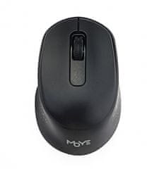 Moye OT-701 miš, bežični, putni, crni