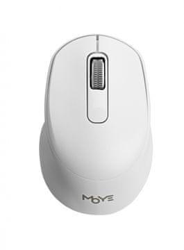 Moye OT-701 miš, bežični, putni, bijeli