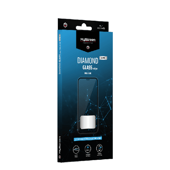 Diamond Lite zaštitno kaljeno staklo za iPhone 13 / 13 Pro, Edge Full Screen</