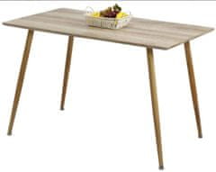 Aga Drveni blagovaonski stol 120x70 cm