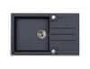 Alveus Rock 130 sudoper, Carbon G91