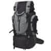 Planinarski ruksak, XXL, 75 L, crni i sivi