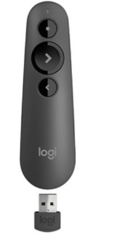 Logitech R500 laser, USB, bežični, crveni (910-005843)