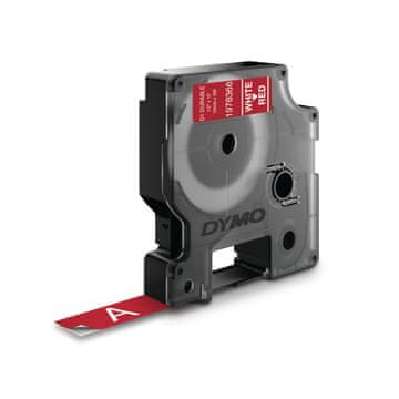 Dymo Durable traka 12 mm, D1, crna na crvenoj (1978366)