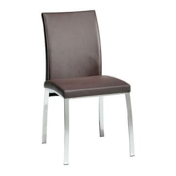 Kimmy stolica, smeđa, 4 komada