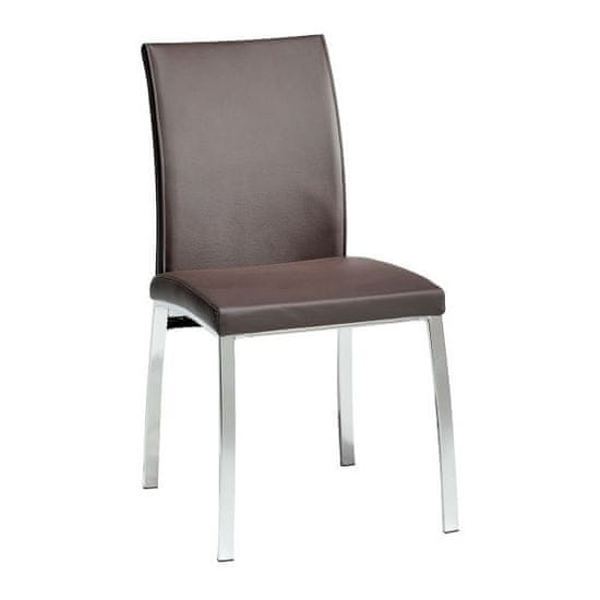 Kimmy stolica, smeđa, 4 komada