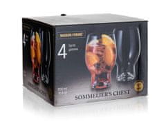 MAISON FORINE Komplet čaša za Aperol SOMMELIER'S CHEST, 500 ml, 4 komada