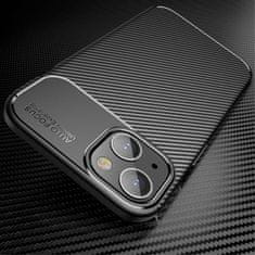 Carbon Armor maskica za Iphone 13, silikonska, crna