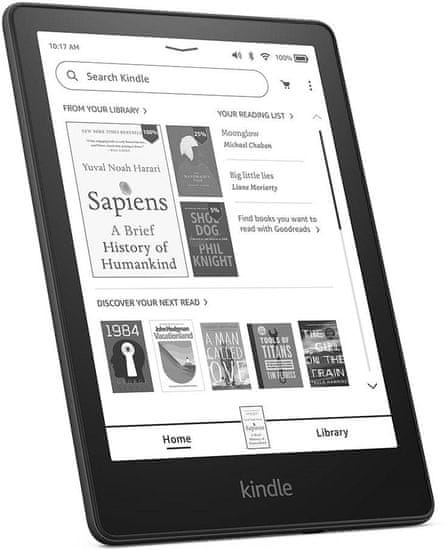 Amazon Kindle Paperwhite 2021 (11 Gen) E-čitač, 17.27 cm (6,8"), 32 GB, WiFi, 300 dpi, Signature Edition, crni