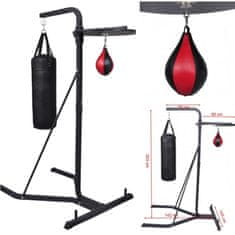 Vidaxl 2-dijelni stalak za boks