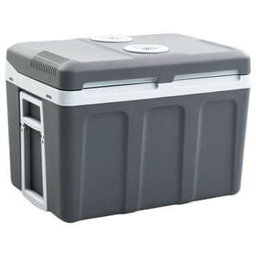 Vidaxl Prijenosni termoelektrični hladnjak, 45 L, 12 V, 230 V, A++