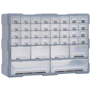 Vidaxl Organizator s 38 ladica 52 x 16 x 37,5 cm