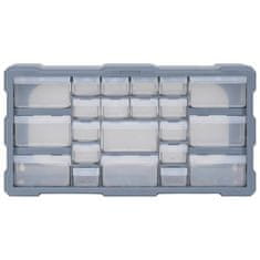 Vidaxl Organizator s 22 ladice 49 x 16 x 25,5 cm