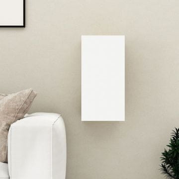 Vidaxl TV stalak bijeli i sonoma hrast 30,5x30x60 cm, MDF
