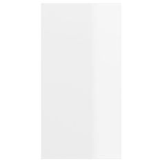 Vidaxl Zidni TV ormarić sjajni bijeli 37x37x72 cm konstruirano drvo