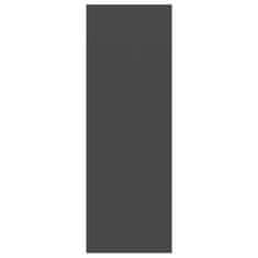 Vidaxl Zidni TV ormarić sivi 37 x 37 x 107 cm od konstruiranog drva