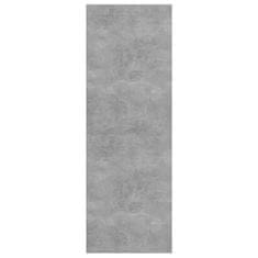 Vidaxl Zidni TV ormarić boja betona 37x37x107 cm od konstruiranog drva