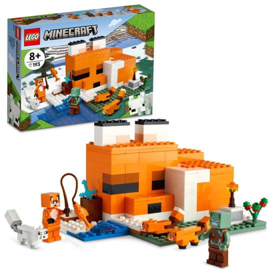 LEGO Minecraft 21178 Lisičje prenoćište