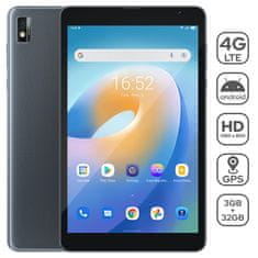 Blackview BlackView Tab 6 tablet, 20,32 cm (8), 4G-LTE, 3GB / 32GB, Android 11, GPS, sivi