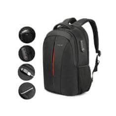 T-B3105A 15.6 ruksak za prijenosno računalo, crno-narančasti