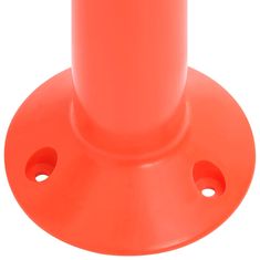 Vidaxl Stupovi za kontrolu prometa 10 kom 75 cm PE
