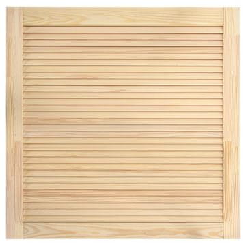 Vidaxl Vrata za ormarić rešetkasti dizajn 39,5 x 39,4 cm od borovine