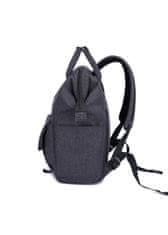 T-B3184 13 ruksak za prijenosno računalo, crno-sivi