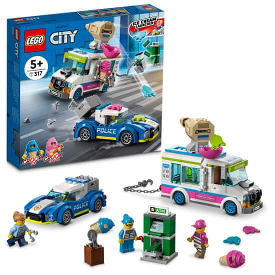LEGO City - Policijski progon s kamionom za sladoled (60314)