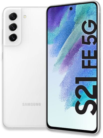 Samsung Galaxy S21 FE 5G pametni telefon, 6GB/128GB, bijeli