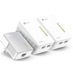 TP-Link TL-WPA4220KIT AV600 adapter, 300 Mb/s, 3 komada