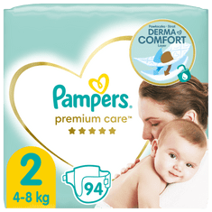 Pampers pelene Premium Care 2 Mini (4-8 kg) 94 komada