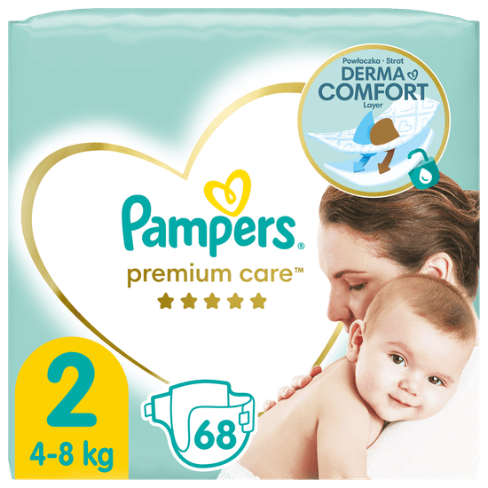 Pampers pelene Premium Care 2 Mini (4-8 kg) 68 komada