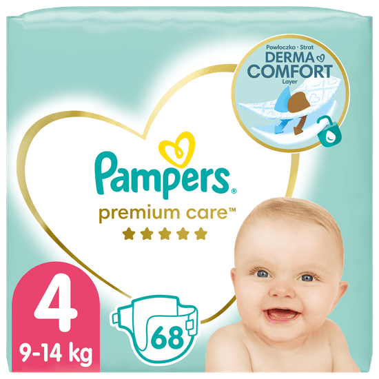 Pampers pelene Premium Care 4 Maxi (9-14 kg) 68 komada