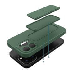 MG Kickstand silikonska maska za iPhone 13 Pro Max, žuta