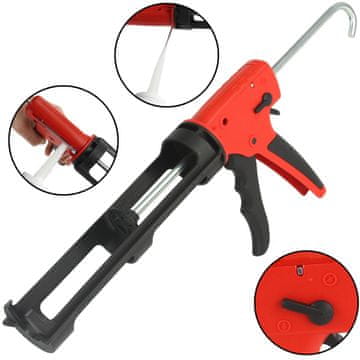 MAR-POL 3u1 PVC pištolj za nanošenje silikona i mase