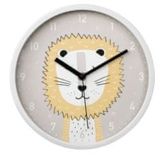 Hama Lucky Lion zidni sat, promjera 25 cm, tihi rad