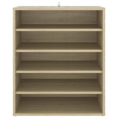 Vidaxl Ormarić za cipele boja hrasta 60 x 35 x 70 cm konstruirano drvo