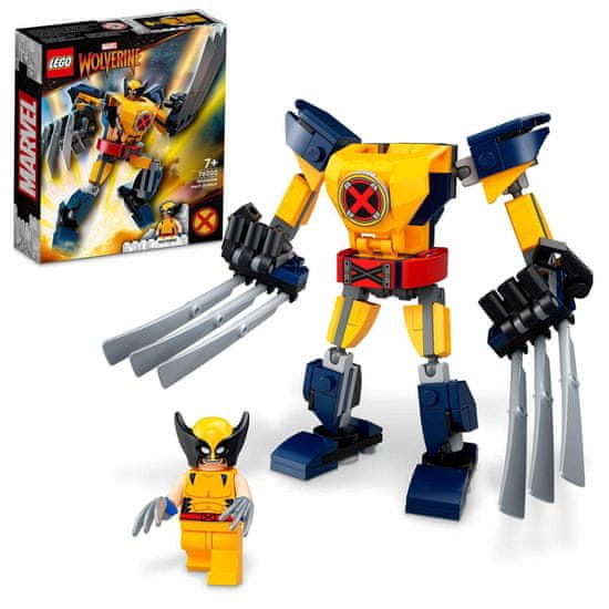 LEGO Marvel 76202 Wolverinov robotski oklop