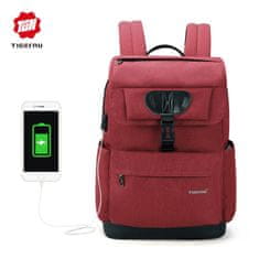 Tigernu T-B3513 15.6 ruksak za prijenosno računalo, crveni