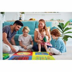 Lean-toys 100-dijelni set puzzle kockica pjenasto igralište 1,44m2