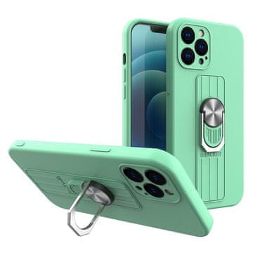 HURTEL Futrola Ring Case za Samsung Galaxy A72 4G, mint, s prstenom i postoljem