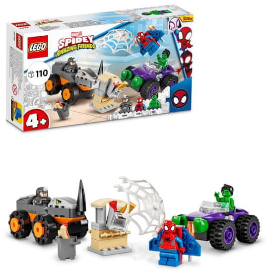 LEGO Super Heroes 10782 Obračun Hulka i Rhina u terencima
