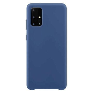 Case Hurtel silikonska maska za Samsung Galaxy S21+ 5G, tamno plava