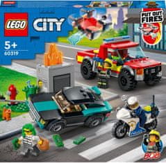 LEGO City 60319 Vatrogasci i policijski progon
