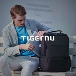 Tigernu T-B3905 15.6 ruksak za prijenosno računalo, siva