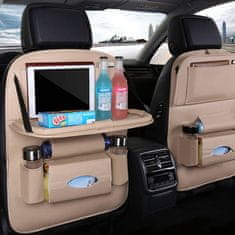 MG Car Seat organizator za autosjedalo, bež